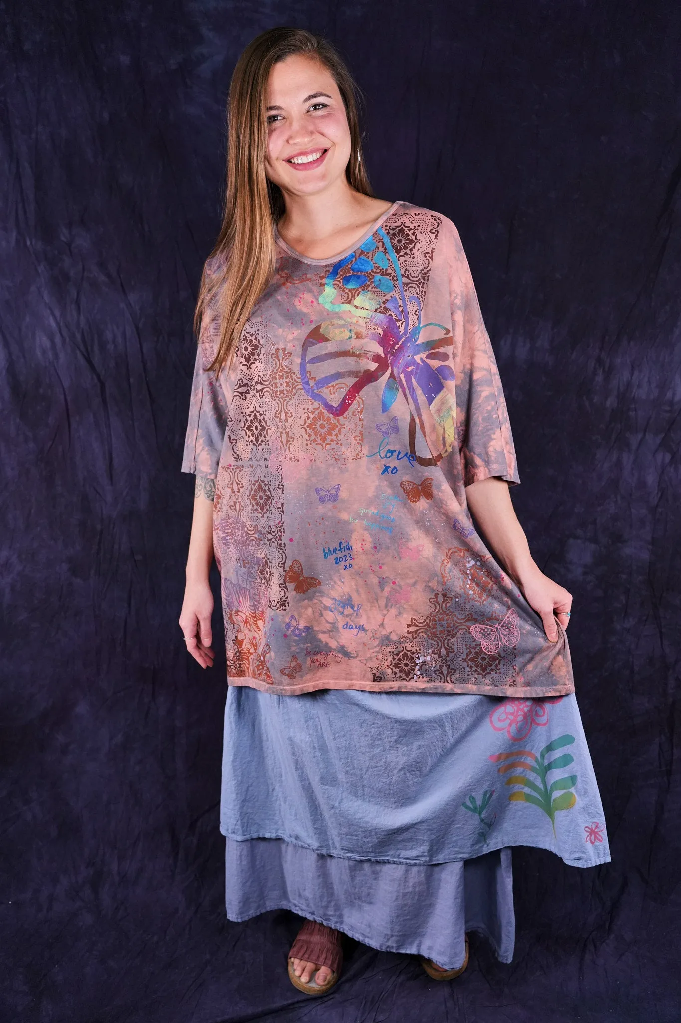 1255HD Art Tee Flight Journal-P