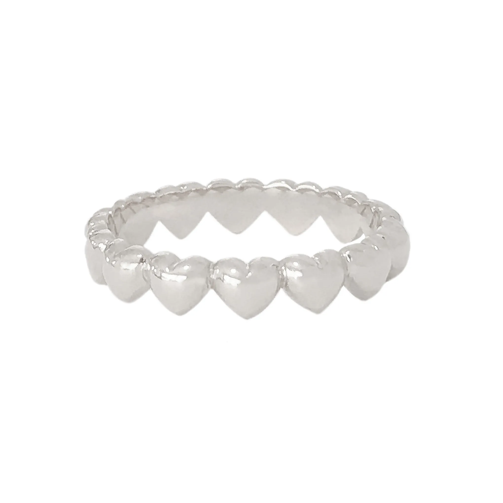 14K Gold Eternal Heart Ring