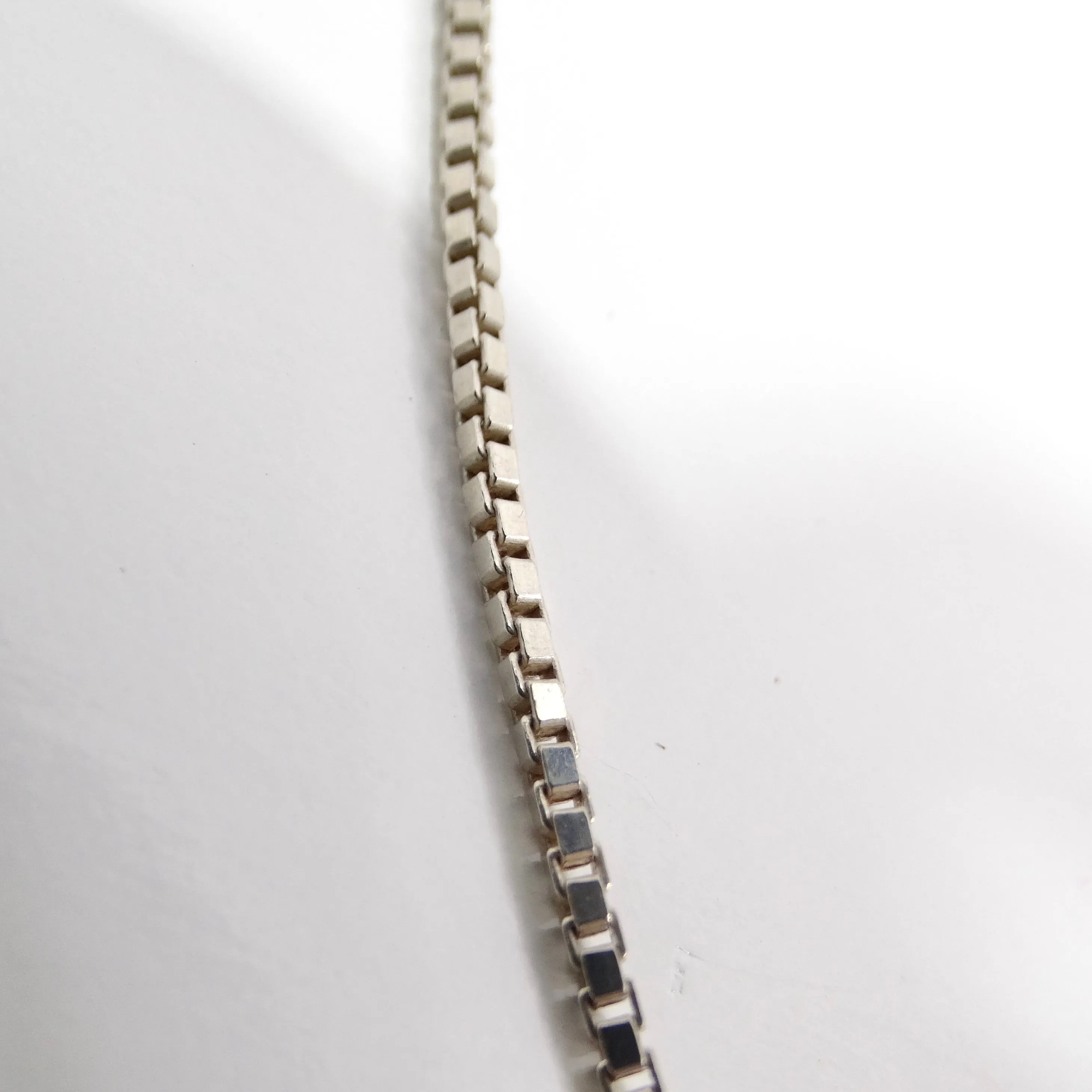 1970s Silver Hebrew Blessing Necklace