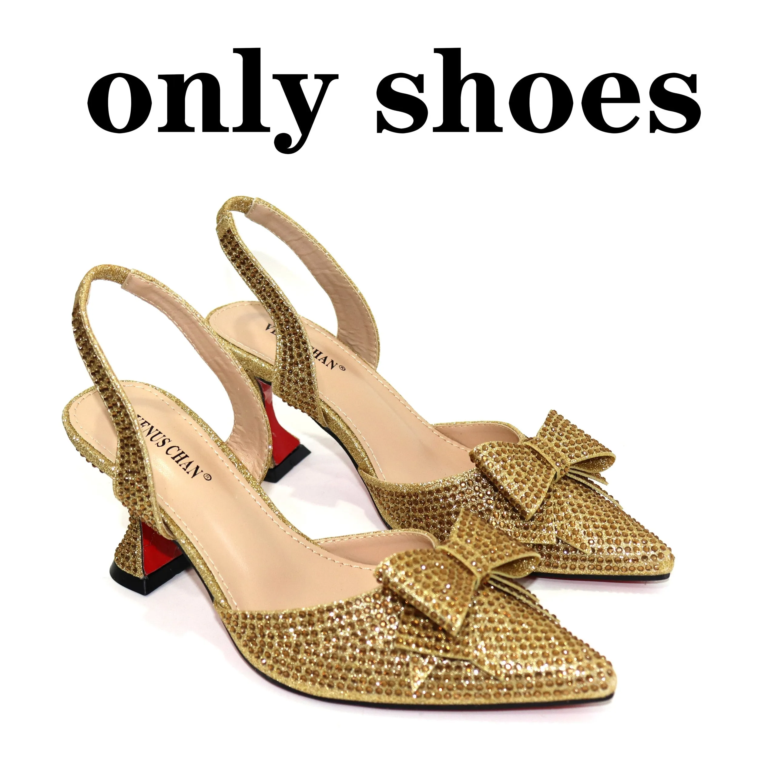 2023 New Arrivals Special Design Purple Color African Women Shoes and Bag Set Pointed Toe Pumps for Wedding Party