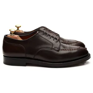 '22220' Dark Brown Cigar Cordovan Leather Split Toe Derby UK 6.5 US 7.5 E