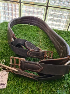 54" girth brown leathe humane FREE POSTAGE ❤️