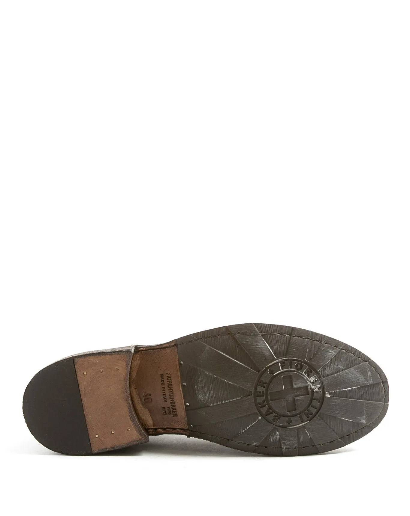 706 Brown Leather Derby Shoes