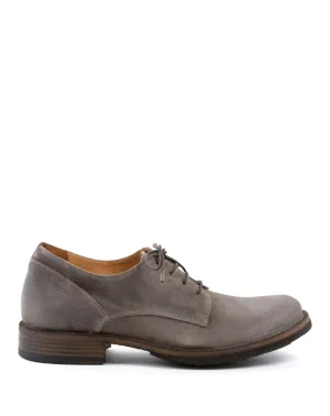 706 Taupe Suede Derby Shoes