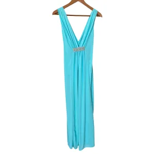 80s Turquoise Dress