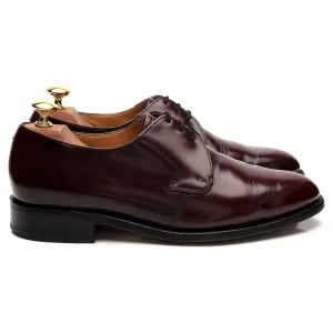 '866087' Burgundy Leather Derby UK 6.5 G