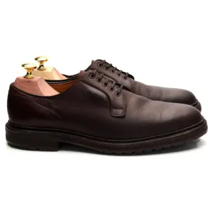 '9431S' Dark Brown Nubuck Leather Derby UK 7.5 US 8.5 E