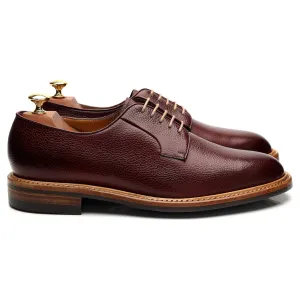 '9846' Burgundy Grain Leather Derby UK 9.5