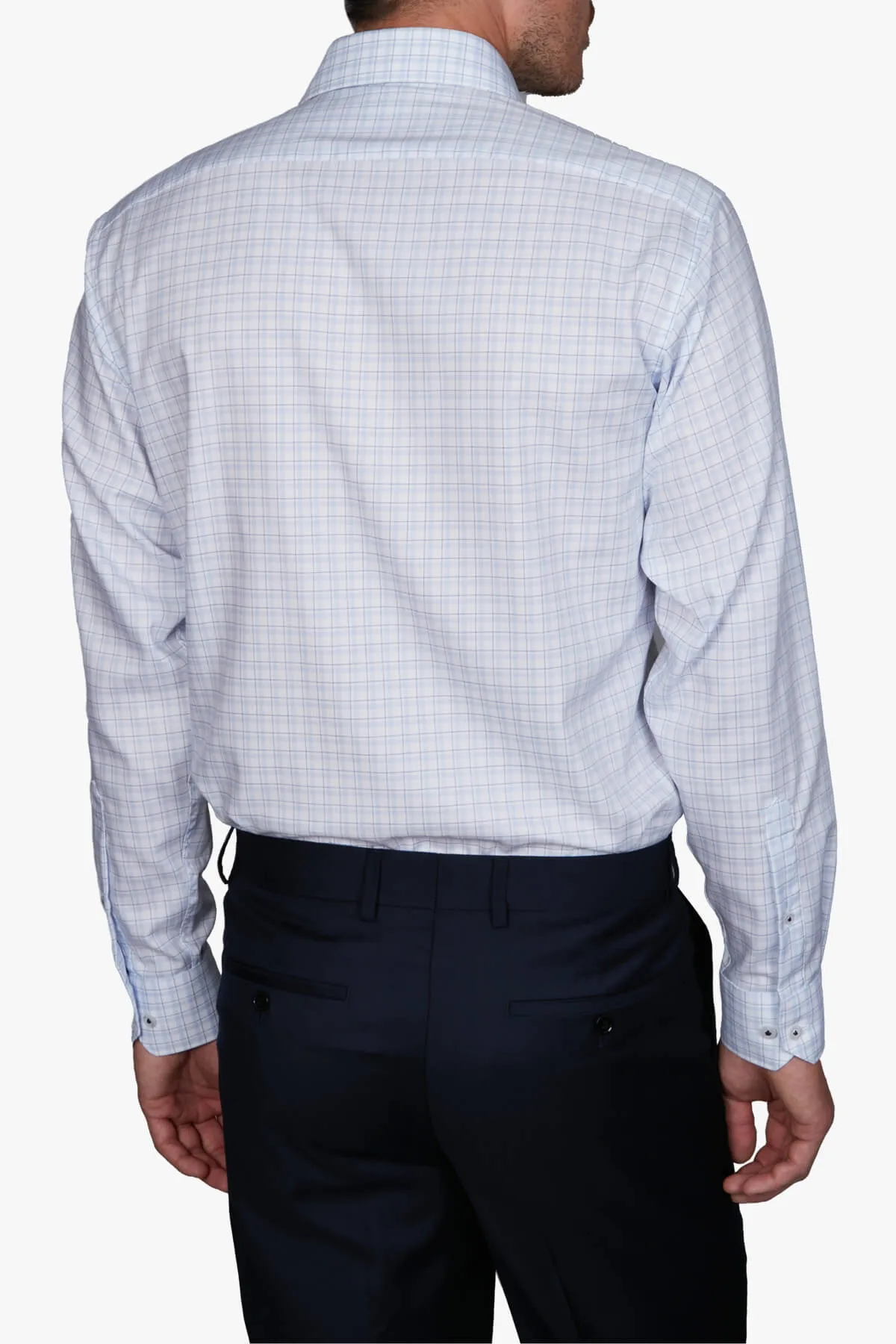Abelard | Praino Twill Check Classic Fit Business Shirt