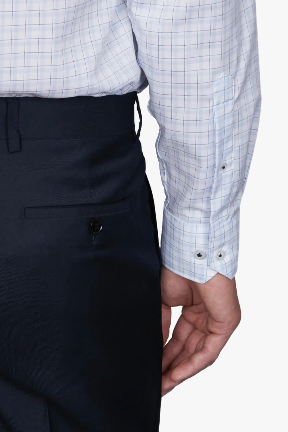Abelard | Praino Twill Check Classic Fit Business Shirt