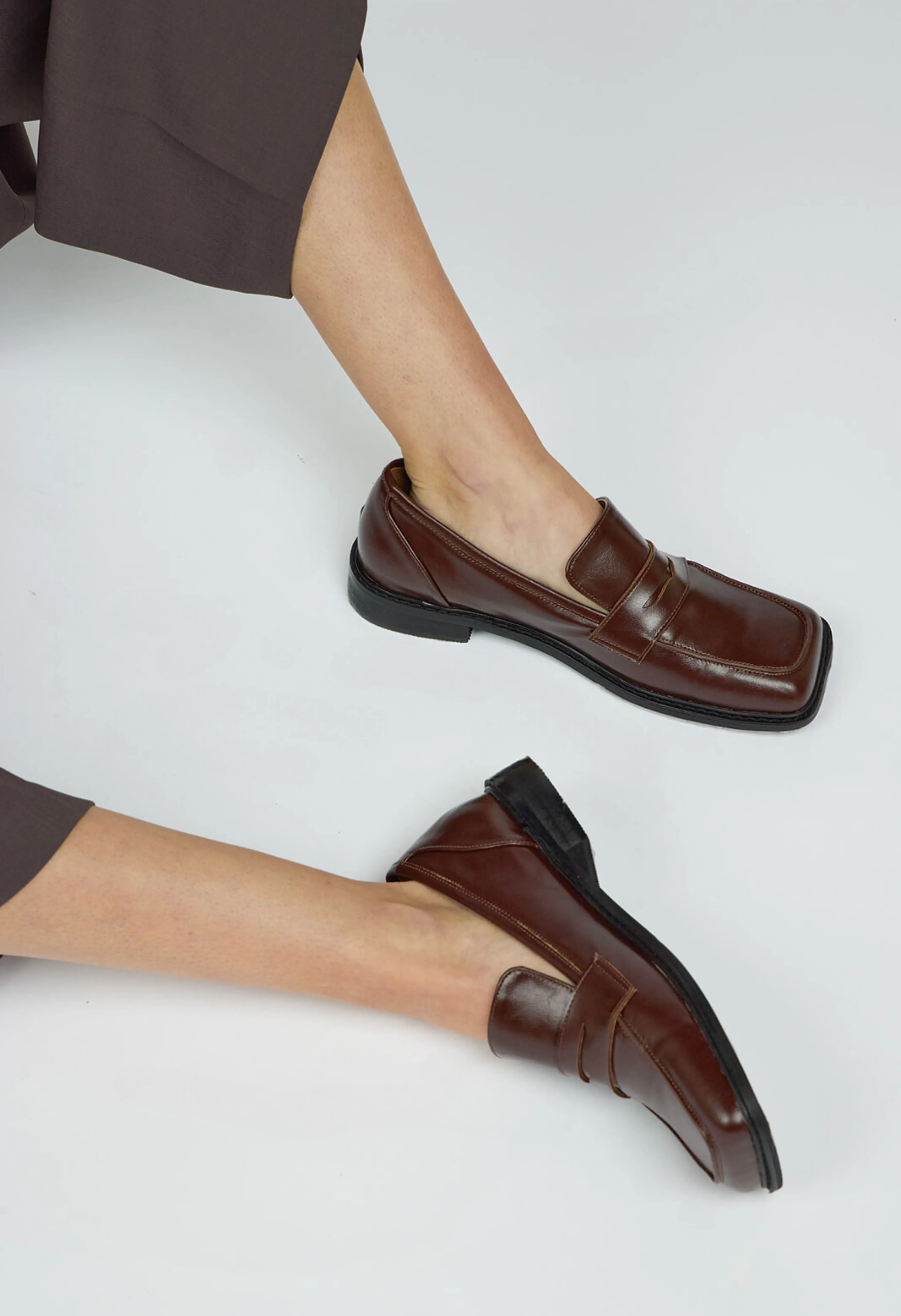 Addie Loafer in Brown