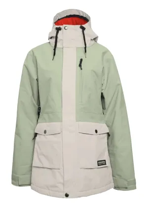 Airblaster Stay Wild Parka Jacket Womens Matcha Bone