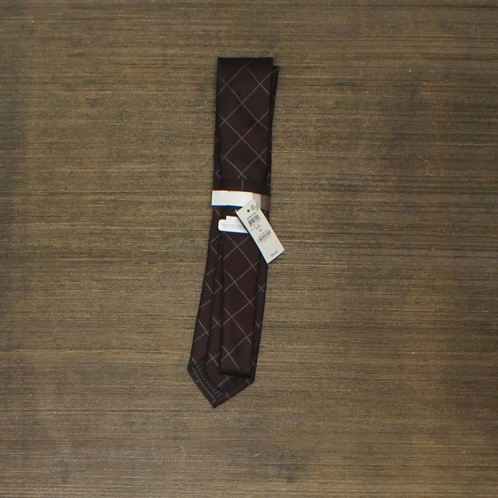 Alfani Men's Gering Plaid Necktie Tie 1AFC1-3002