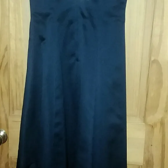 Alfred Angelo Prom Bridesmaids Dress Blue vintage 80s 90s formal wedding…