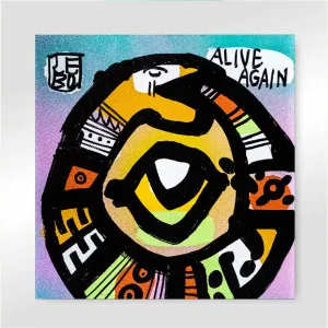 Alive Again - Lebo Brushed Aluminum Artbond