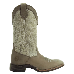 all around square toe womens floral boot