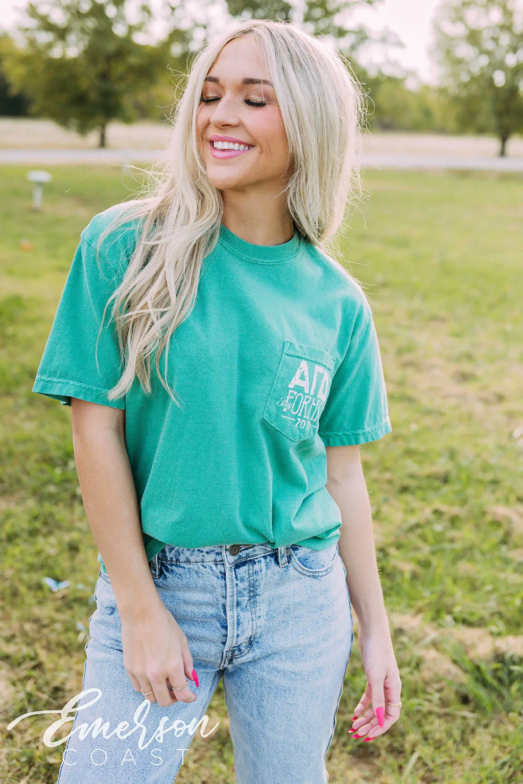 Alpha Gamma Delta Semi Formal Vintage Tee