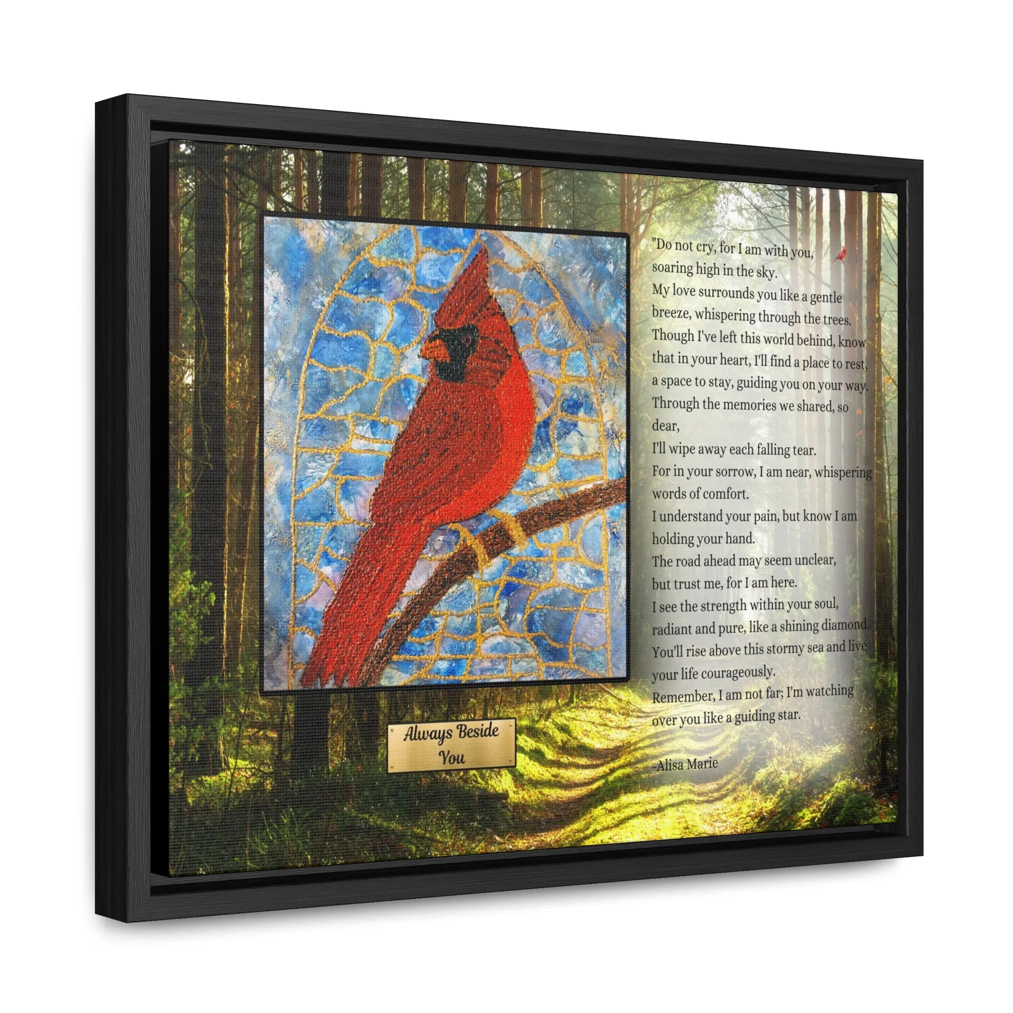 Always Beside You Art Print