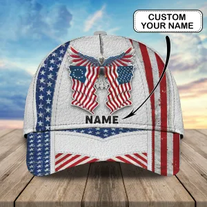 American Eagle- Personalize Name Cap 2 - Loop -T2k- 122