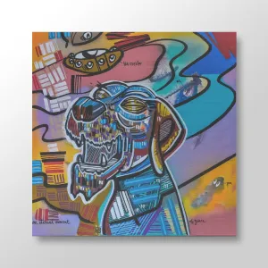 An Eternal Moment - Lebo Brushed Aluminum Artbond