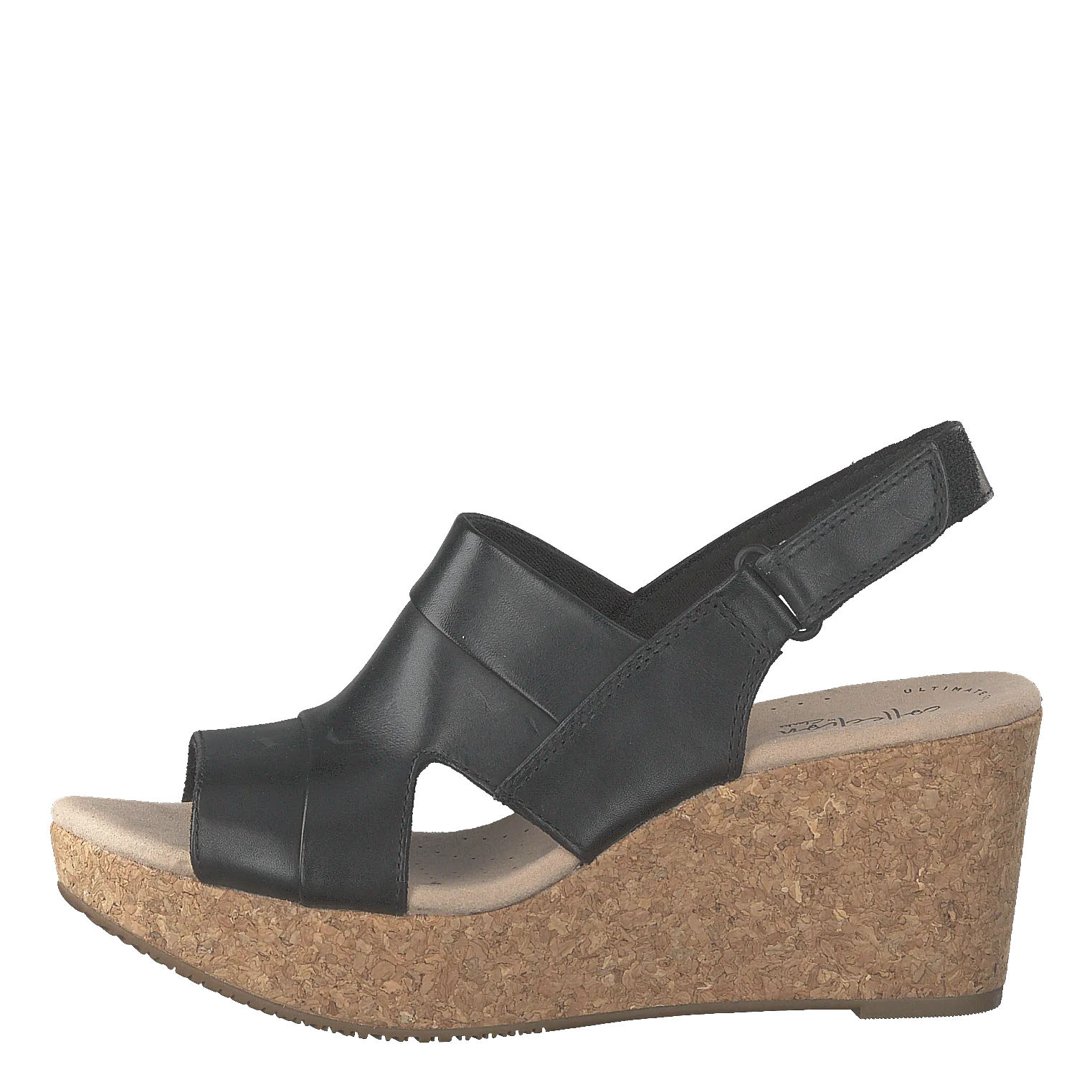 Annadel Ivory Black Leather