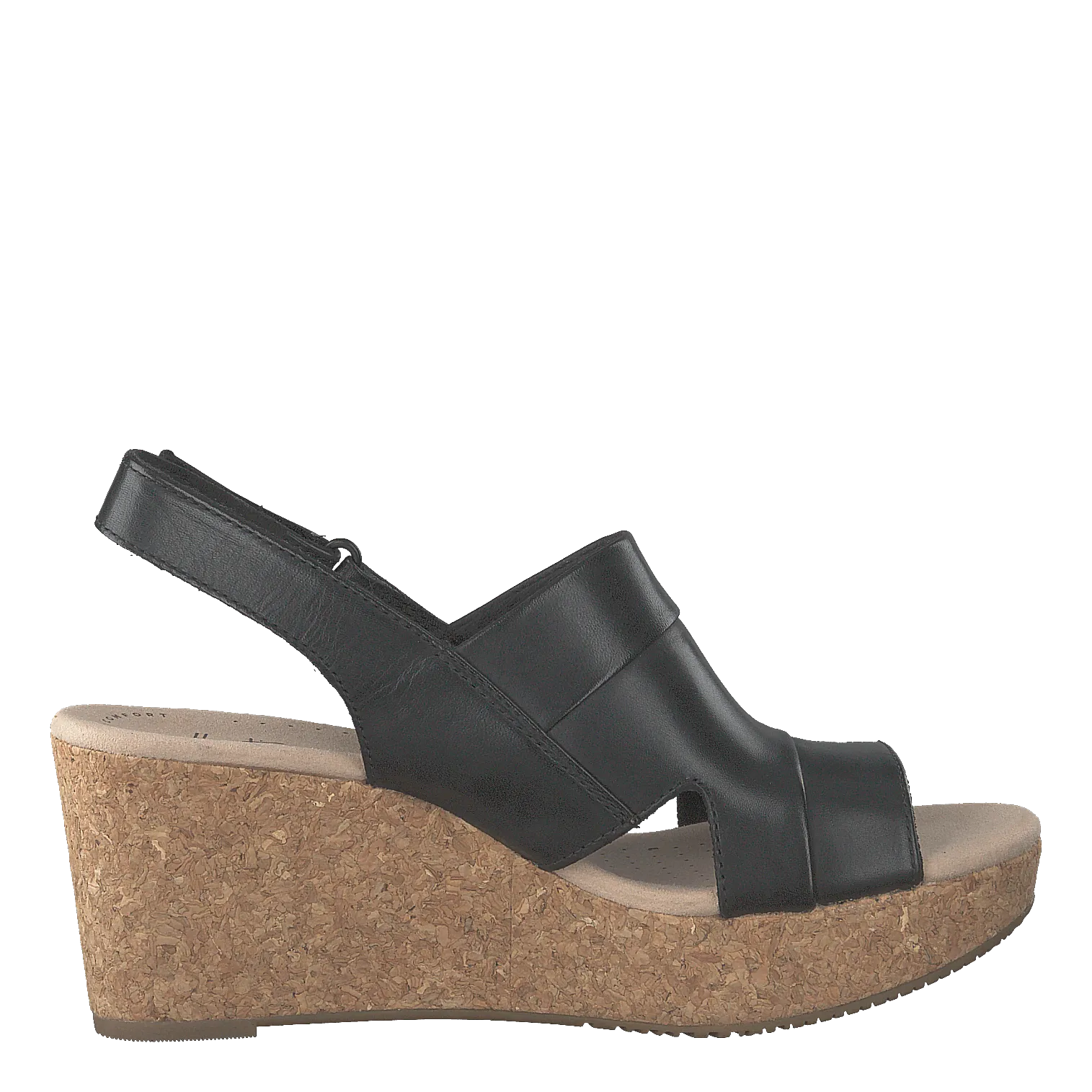 Annadel Ivory Black Leather