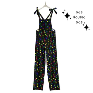 Arcade Pixels Kidcore Overalls