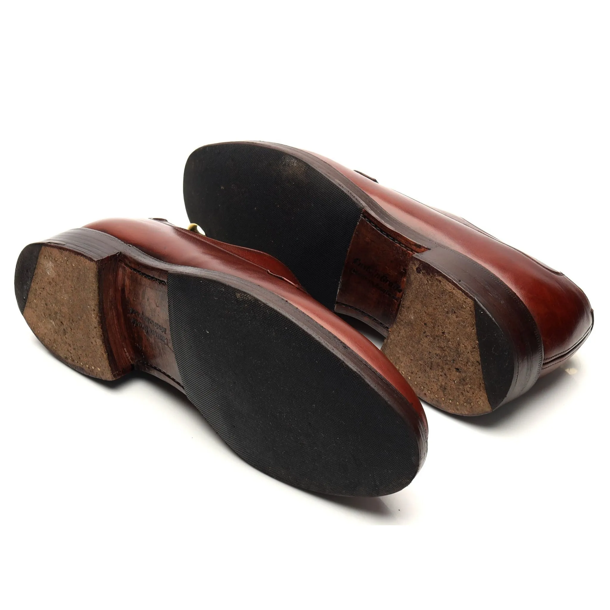 'Arlington' Brown Leather Split Toe Derby UK 9.5 F