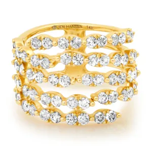 ASCEND DIAMOND RING, 14kt GOLD