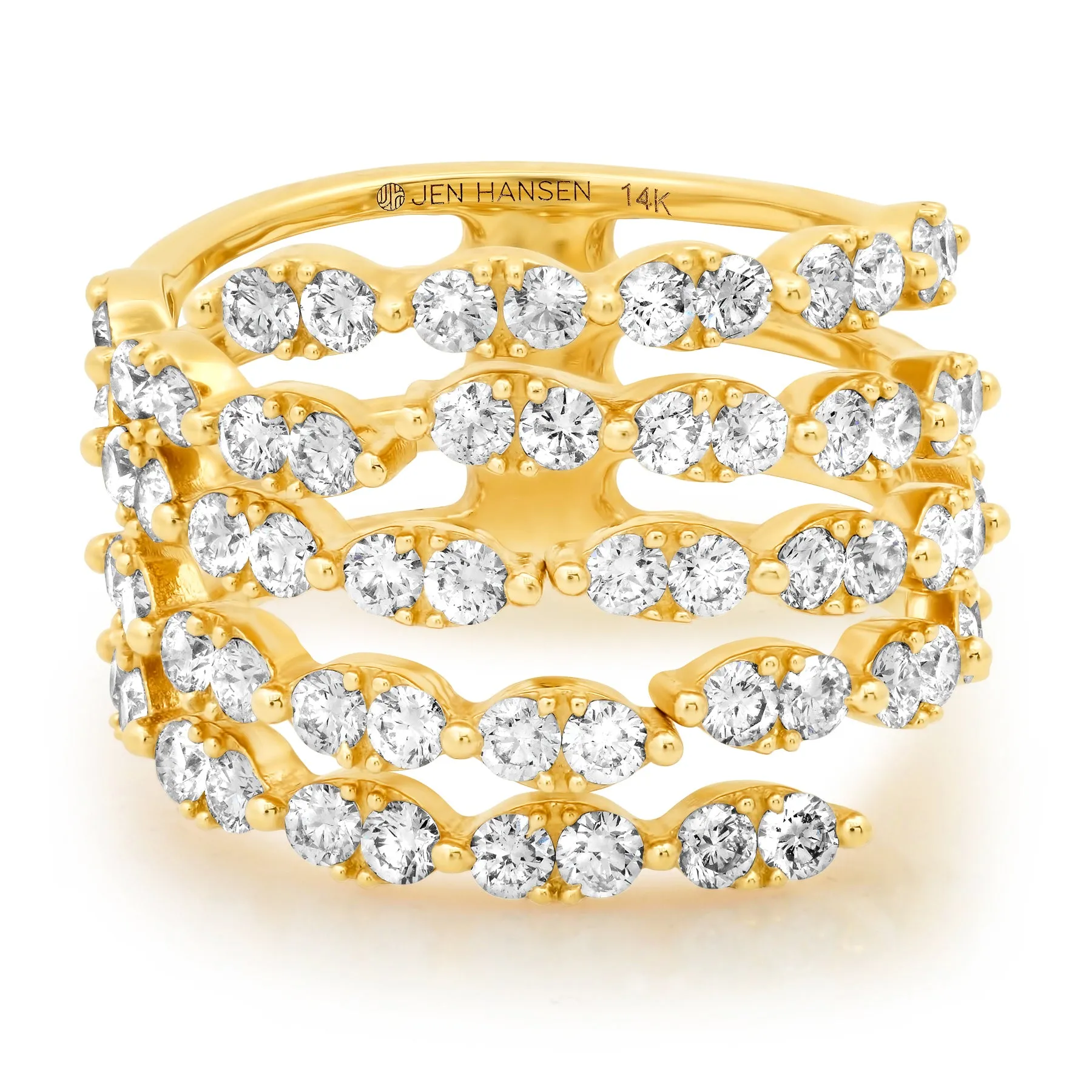 ASCEND DIAMOND RING, 14kt GOLD