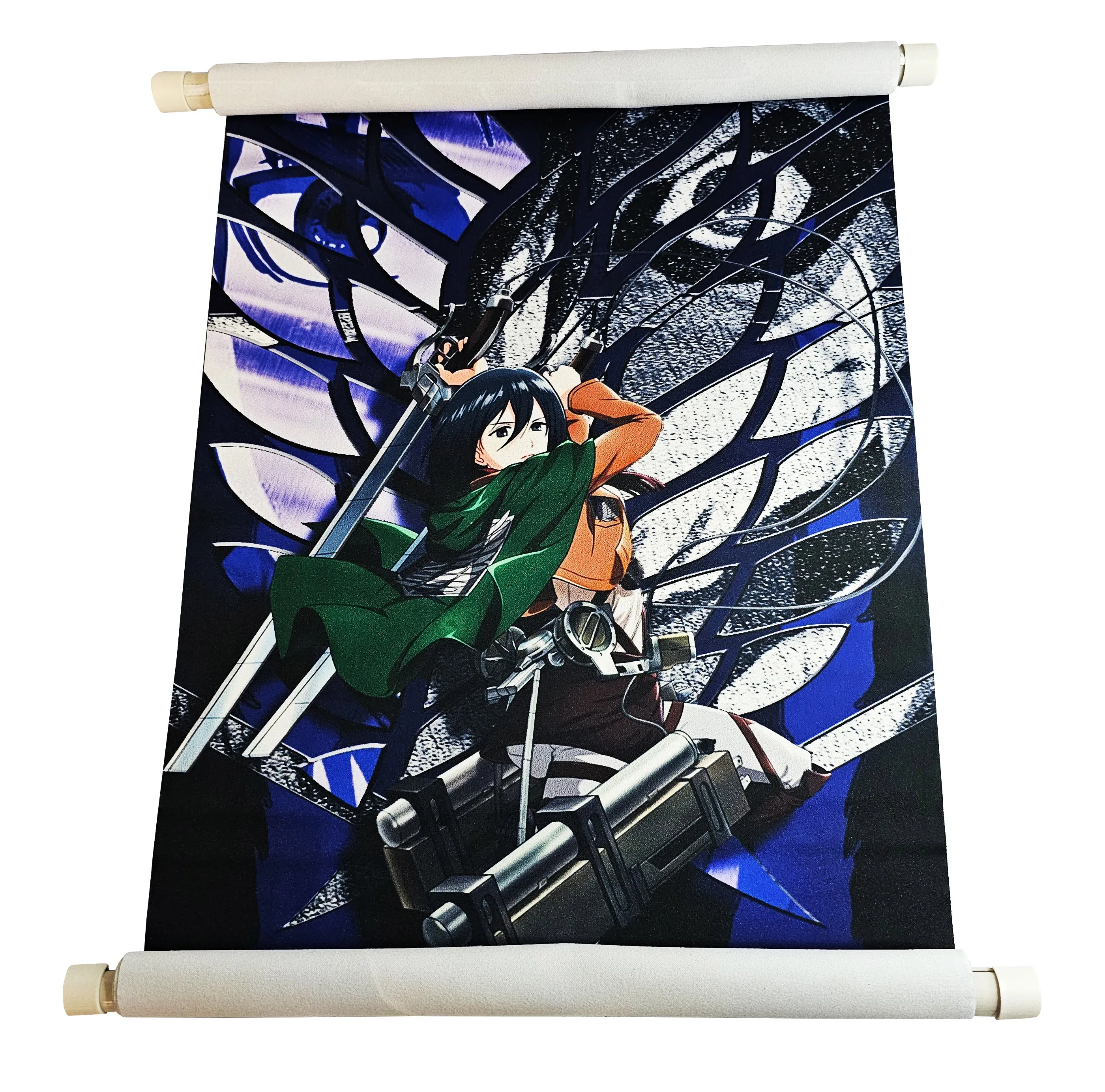Attack On Titan Mikasa Ackerman - Anime Wall Scroll / Poster / Banner - 39cm x 74cm
