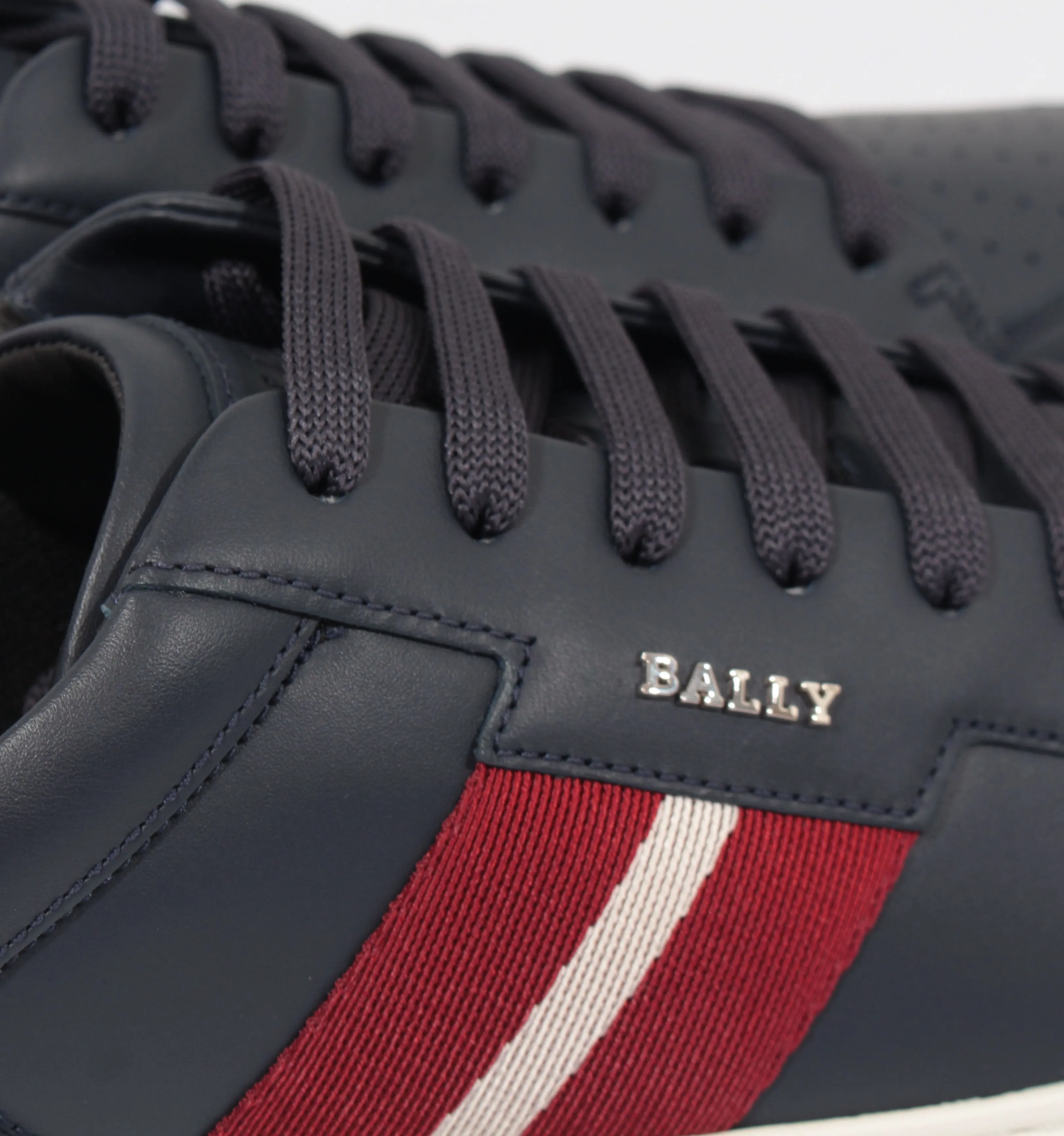Bally Moony Sneaker - Ink & Bally Red