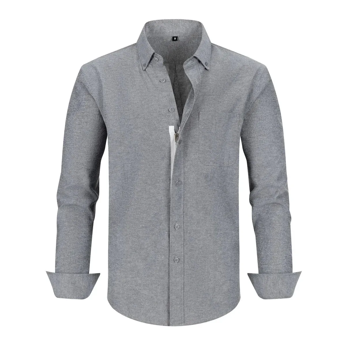 Banff Zip Oxford Shirt