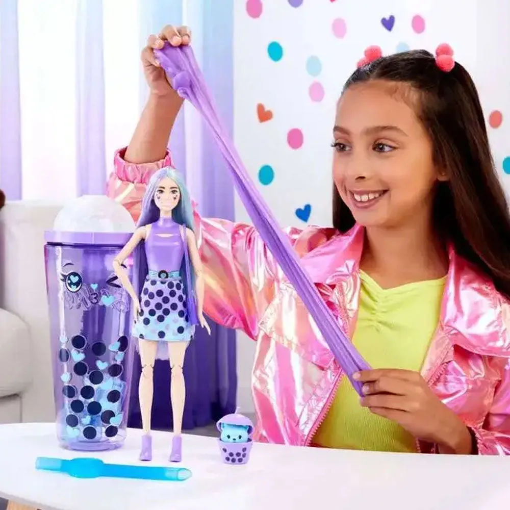 Barbie Pop Reveal Bubble Tea Purple Doll