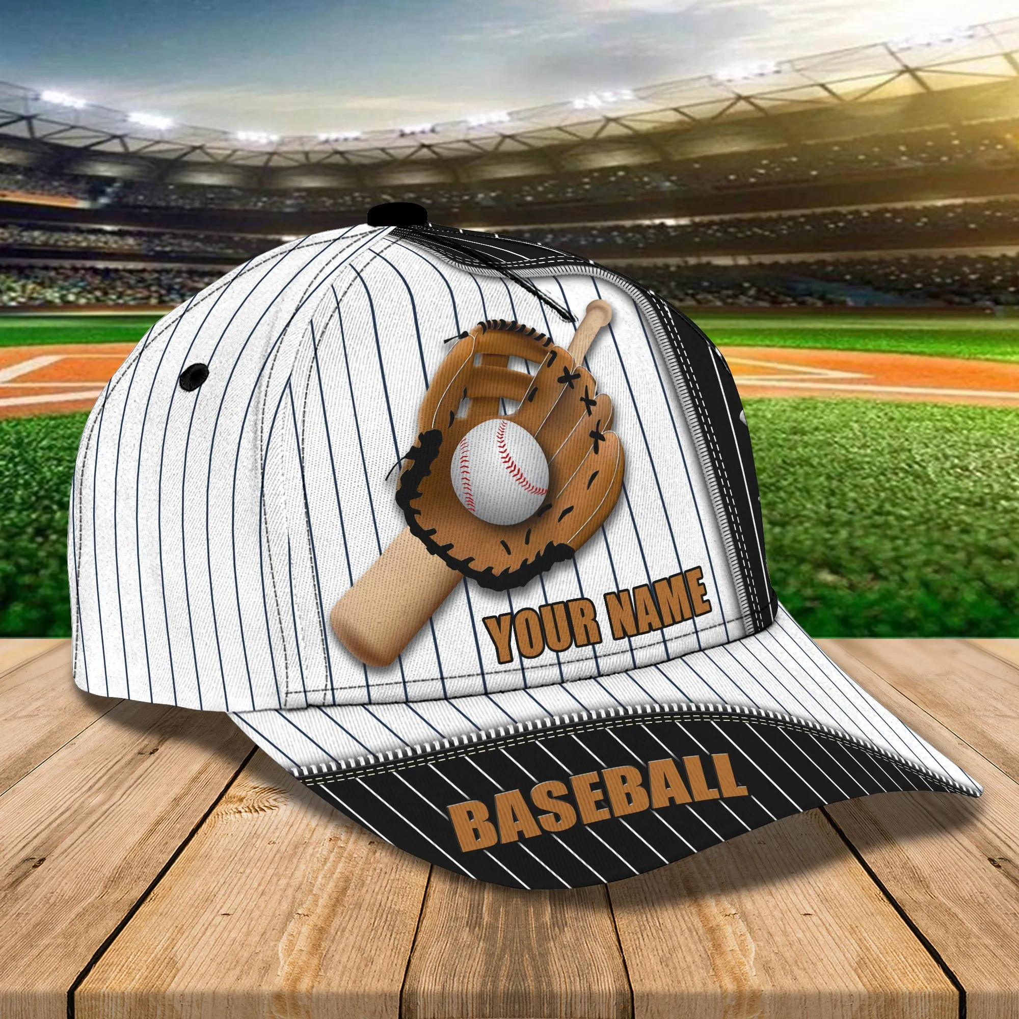 Baseball - Personalized Name Cap - Vtm99
