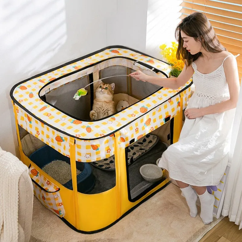 Bed Basket Cozy Folding Tent Cat House