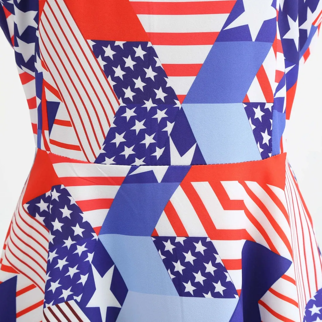 BerryBetty - Independence Day 50'S 60'S Rockabilly Swing Dress
