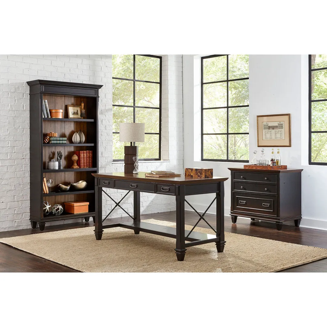 Biarni Desk Canora Grey Color: Chestnut/Brown