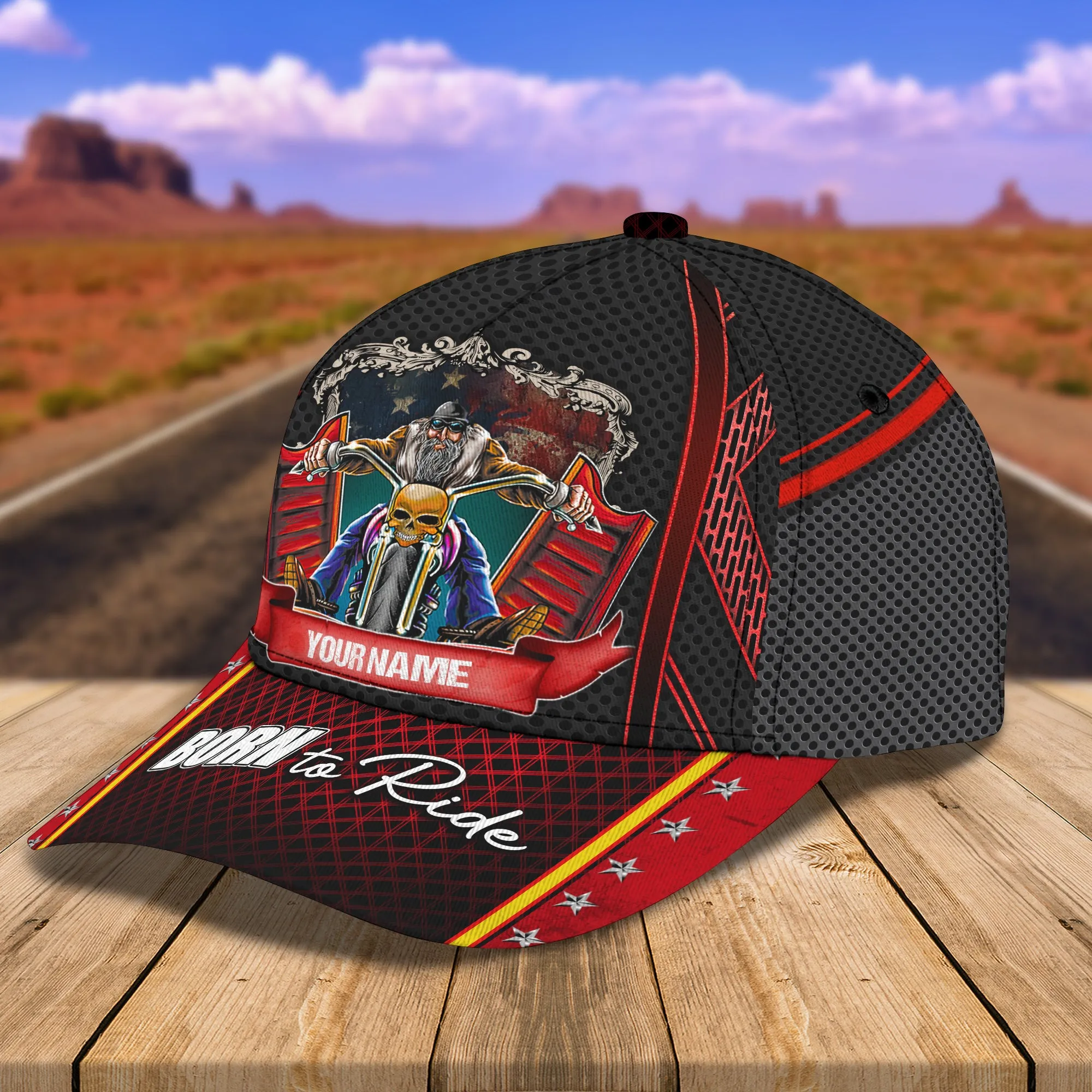 BIKER - Custom  Classic Cap - NSS