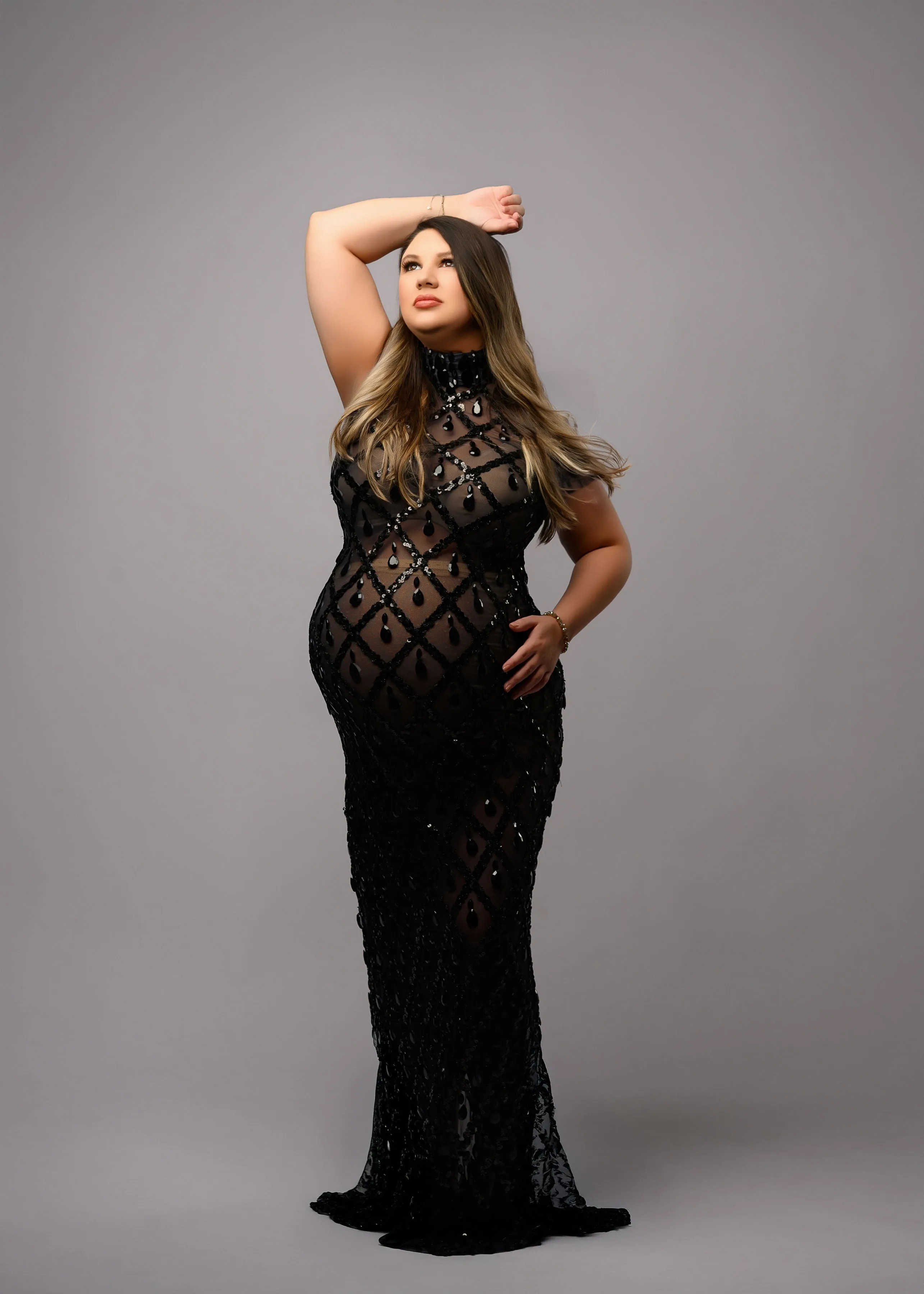 Black Diamond Gown