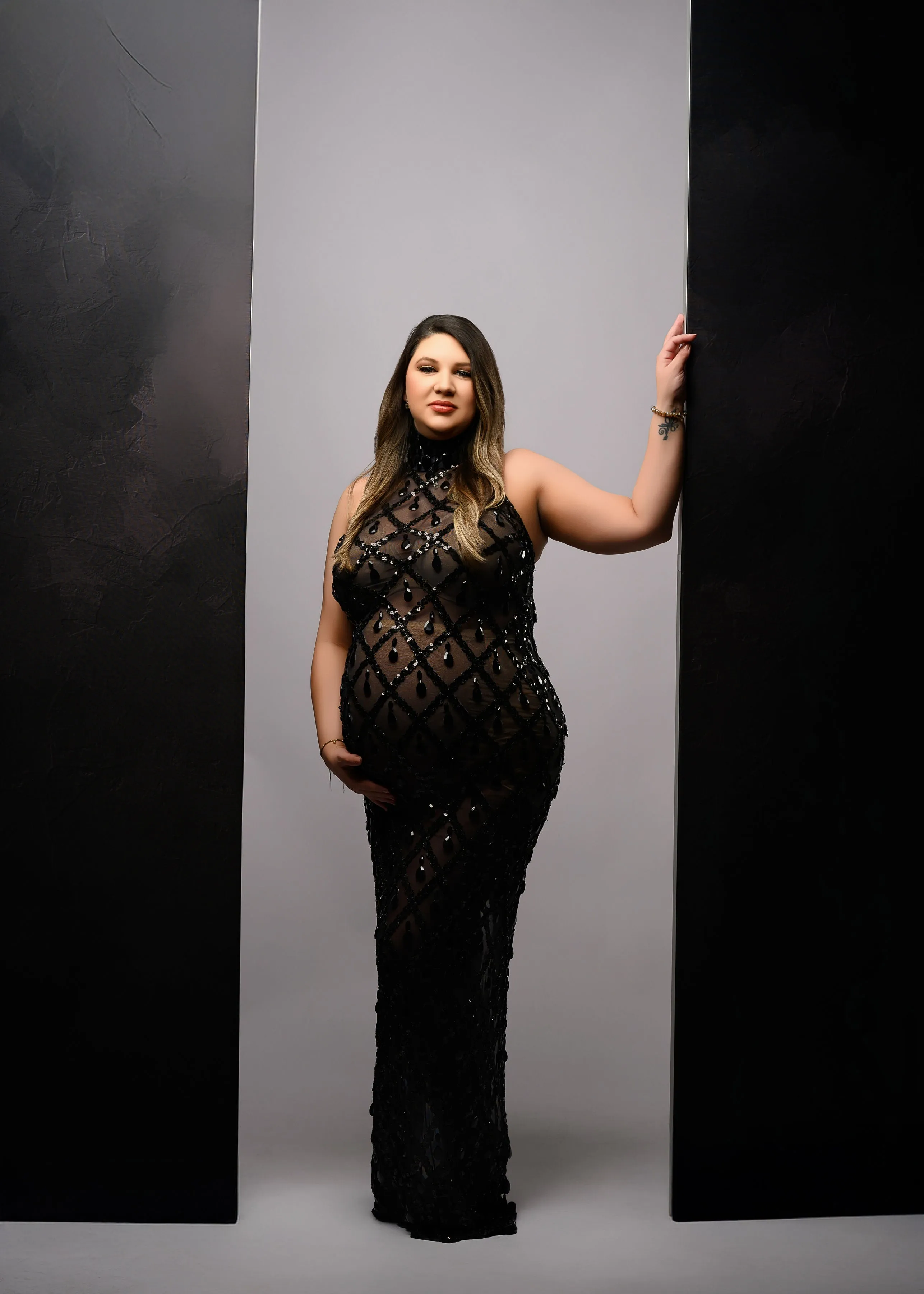 Black Diamond Gown