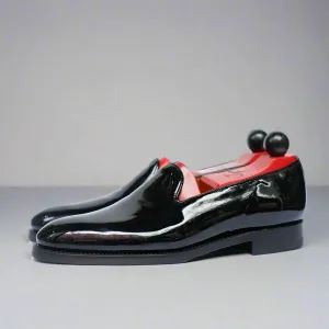 Black Patent Calf Ballinger Libraria Extrem Loafers - Loafers shoes