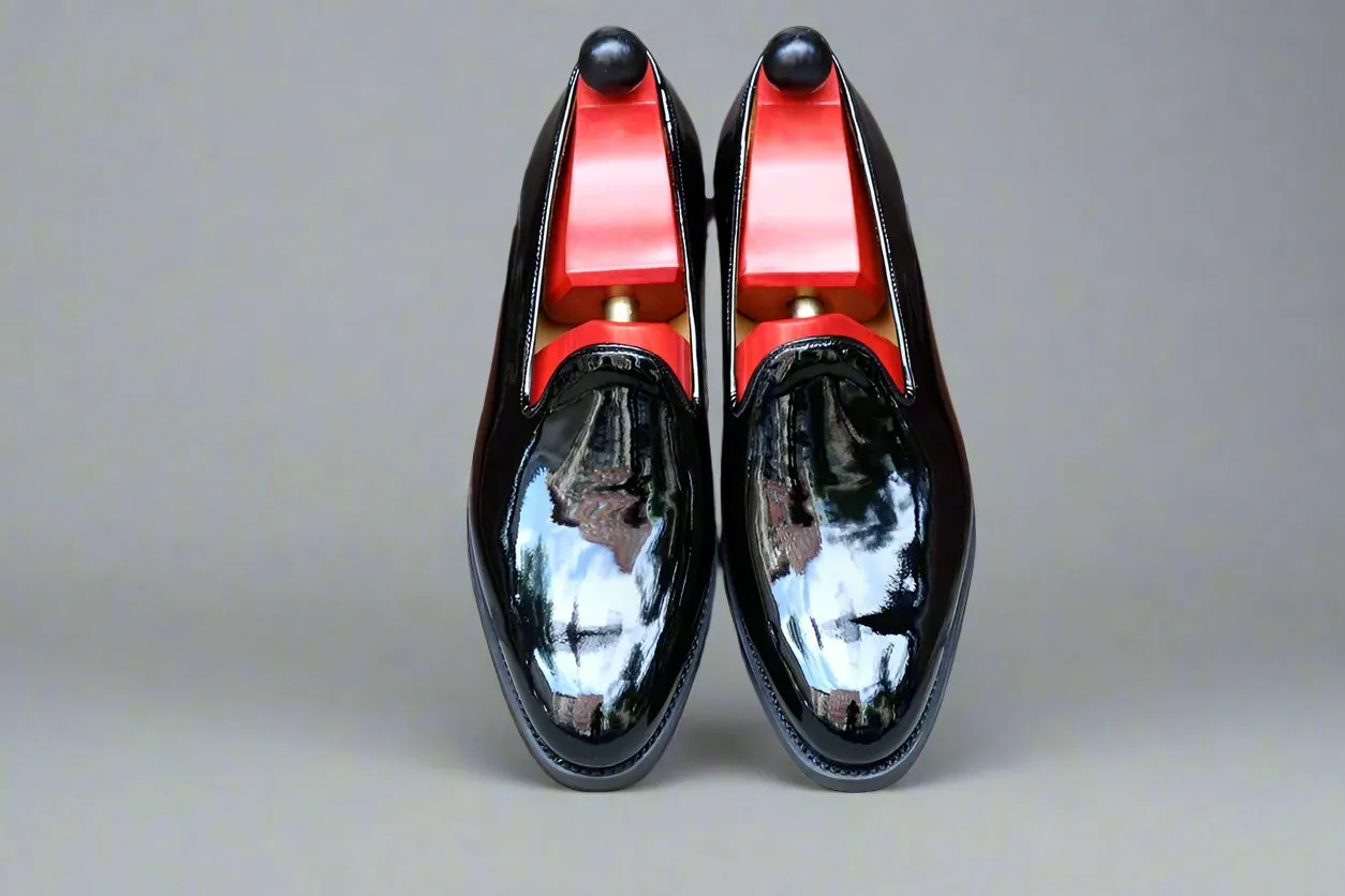 Black Patent Calf Ballinger Libraria Extrem Loafers - Loafers shoes