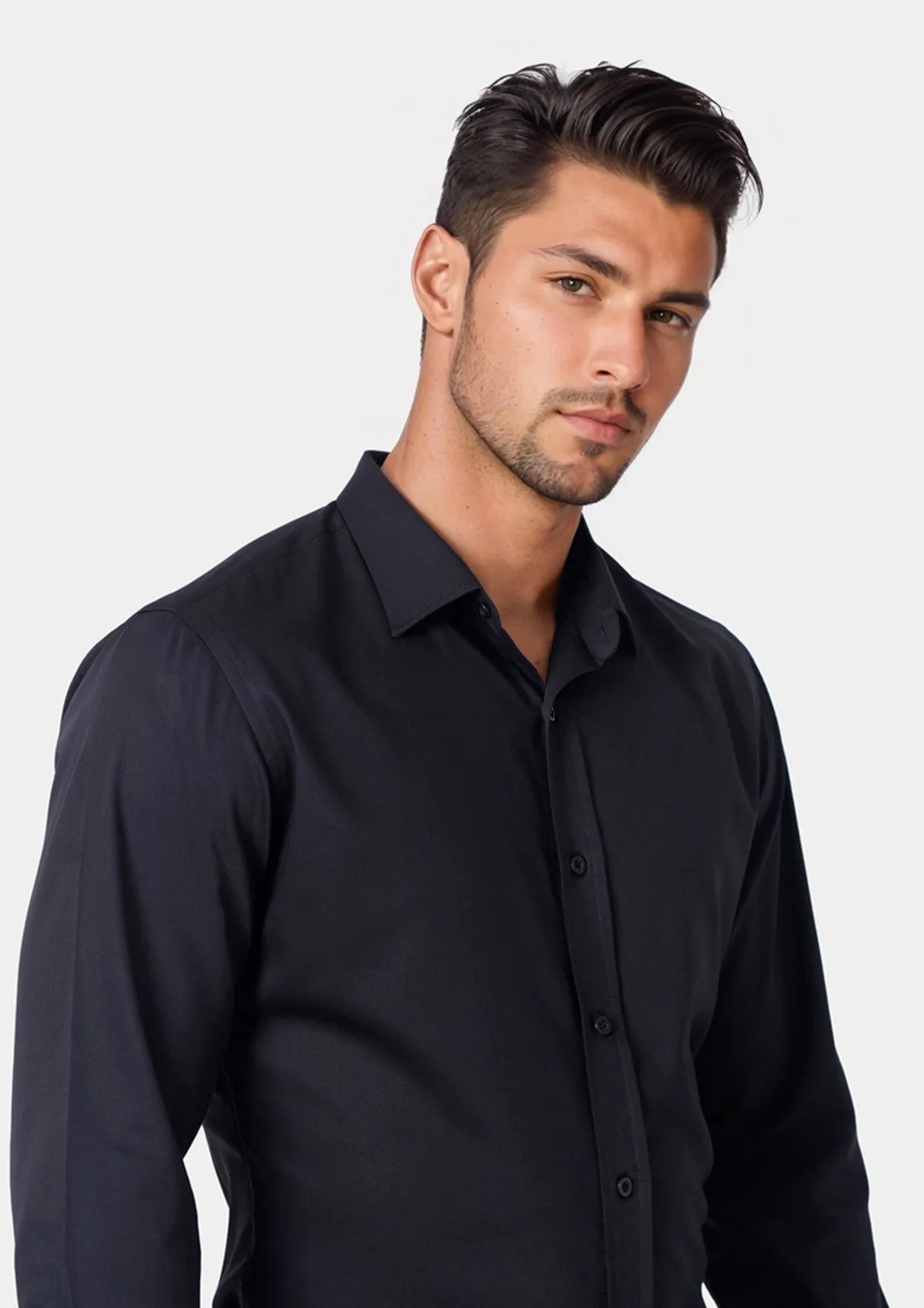 Black Ultrasoft Bamboo Shirt