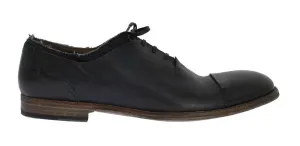 Blue Leather Dress Formal Shoes