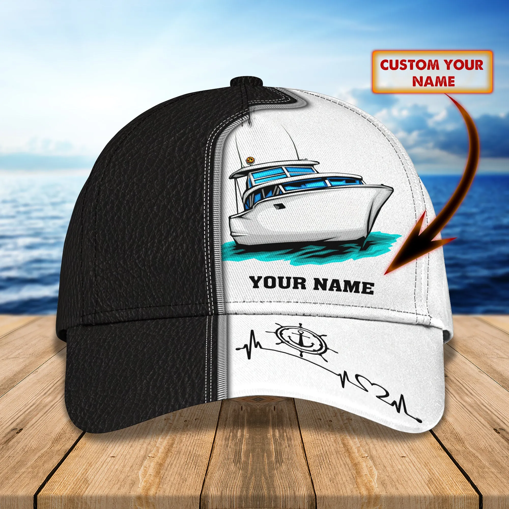 Boat - Personalized Name Cap - Mitru