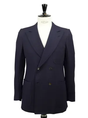 Brioni Navy Vintage Double Breasted Jacket