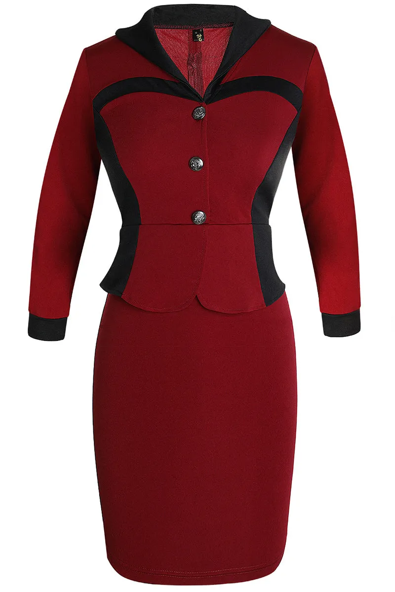 BT3159 Office Pencil Dress