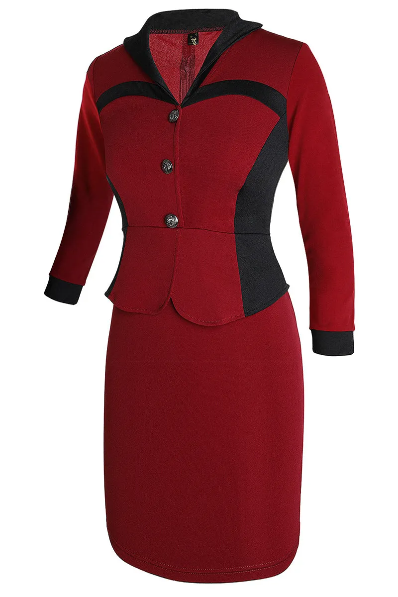BT3159 Office Pencil Dress