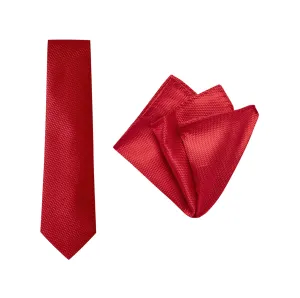 Buckle Tie Carbon Pocket Square